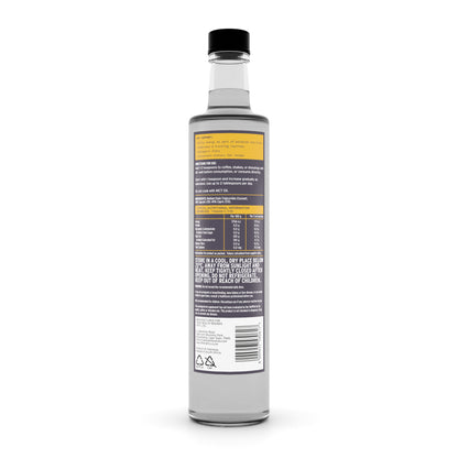 Life Matrix Coconut MCT Oil 500ml - back of pack