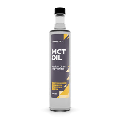 Life Matrix MCT Oil 500ml - front of pack