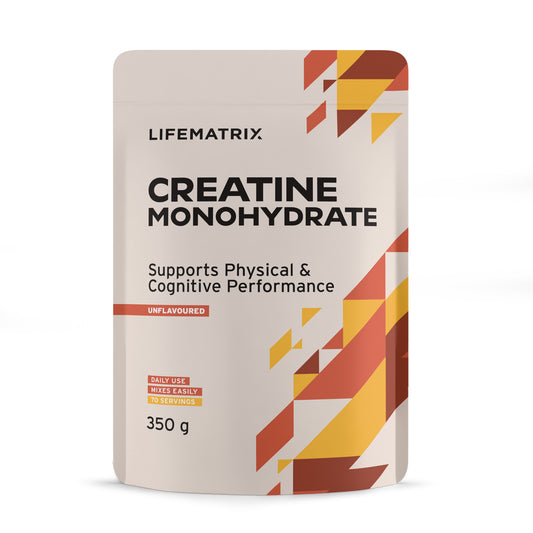 Life Matrix Creatine Monohydrate 350g - front of pack