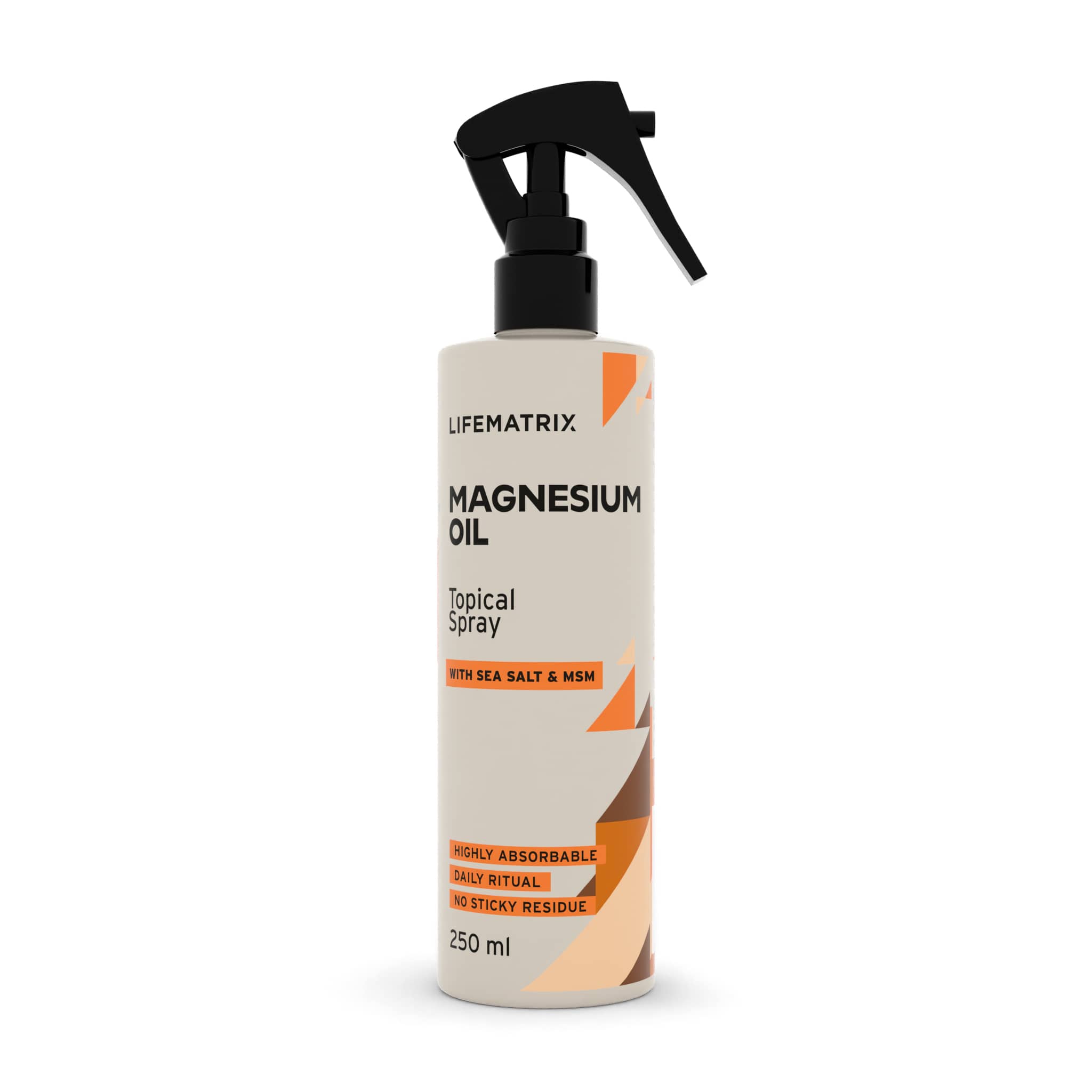 8554 BOTTLES MagSpray 250ml F Lifematrix Topical Magnesium Oil Spray 250ml - Image 1