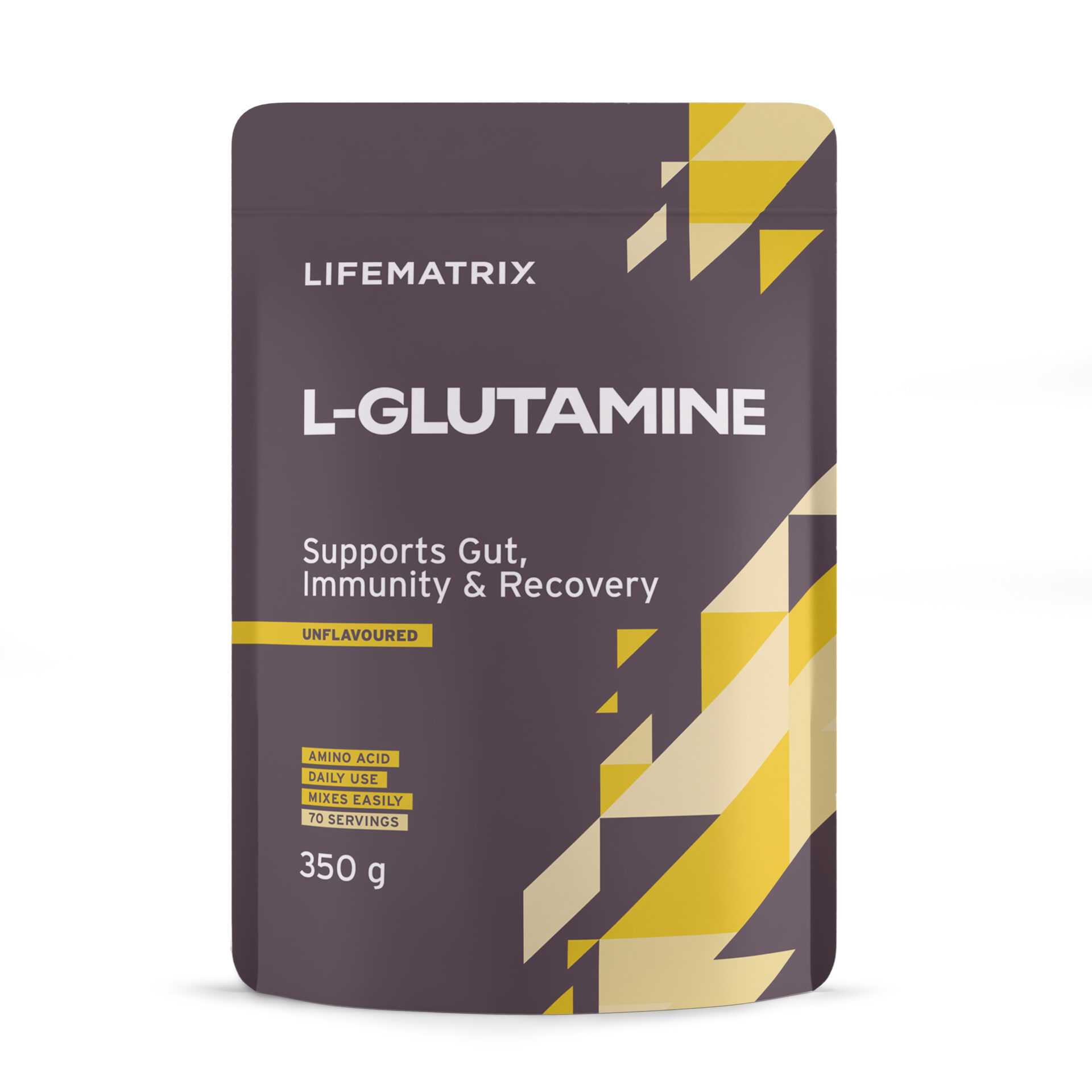 8554 POUCHES F L-GLUTAMINE Lifematrix L-Glutamine 350g - Image 1